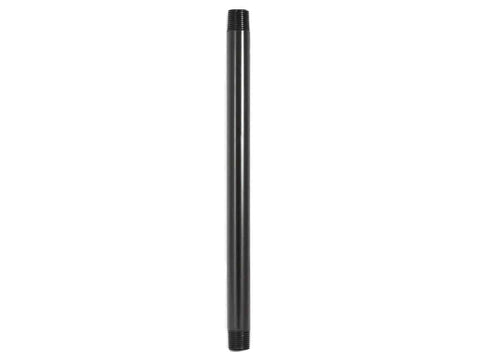 12" Long Aluminum Pipe with 1/2" NPT Male Thread Ends - RAM-PA8212 - OC Mounts