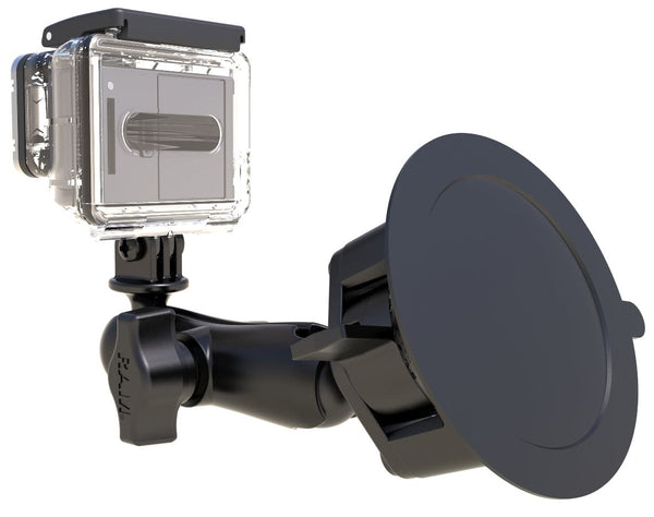 RAM-B-166-GOP1 RAM Twist Lock Suction Mount for GoPRO Hero (sku 17119)