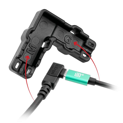 GDS® Cable Clamp for USB Type-C Klein PTT Mic Adapter - RAM-GDS-CAB-CLAMP-KL1U
