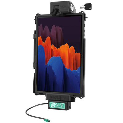 Locking GDS® Tough-Dock™ with USB Type-C for Samsung Tab S7+ & S7 FE - RAM-GDS-DOCKL-SAM78CPU