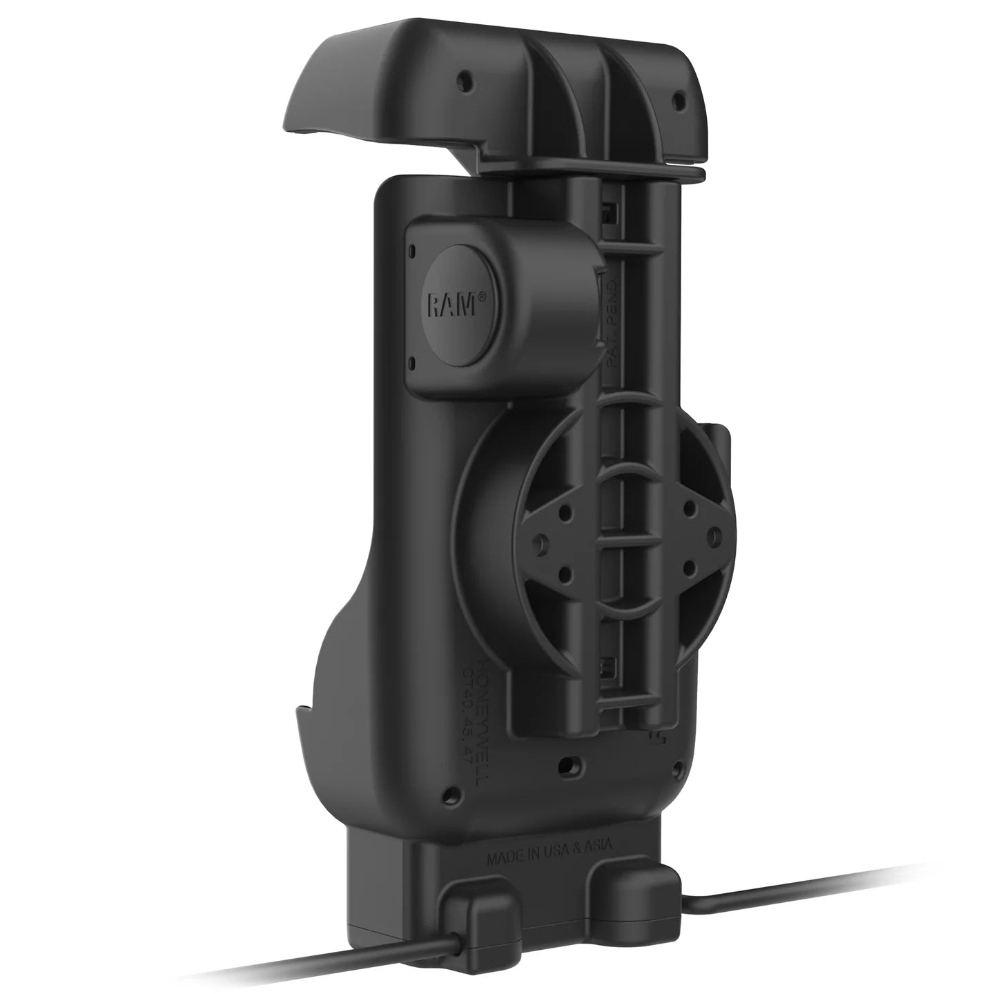 RAM® Powered Dock + USB-A for Honeywell CT40/45/47 - Heated Pins - RAM-HOL-HON12PDHU