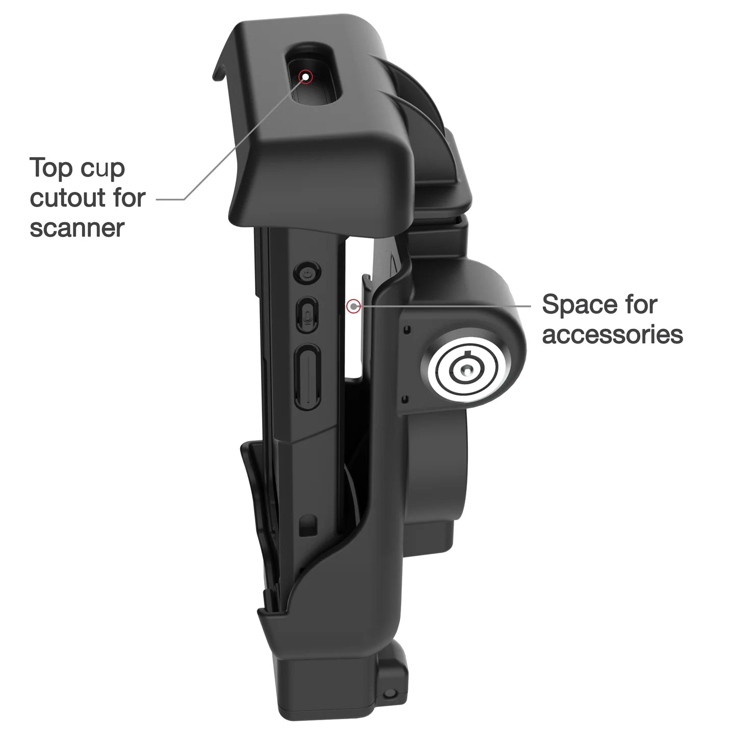RAM® Locking Powered Dock for Honeywell CT40/45/47 - RAM-HOL-HON12PLU