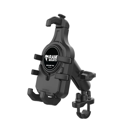 RAM® Quick-Grip™ Pro Phone Mount with Handlebar U-Bolt Base - Medium -  RAM-B-149Z-PD5U