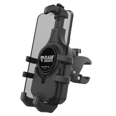 RAM® Quick-Grip™ Pro Vibration Damping Phone Mount with Tough-Claw™ -  RAM-HOL-PD5V-400-1U