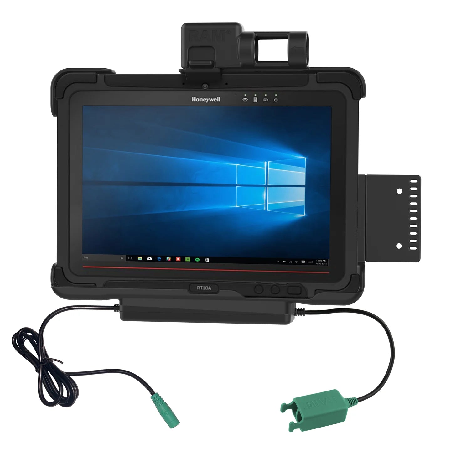 RAM® Power + Dual USB Dock for Honeywell RT10 Tablet - RAM-HOL-HON9PD2U
