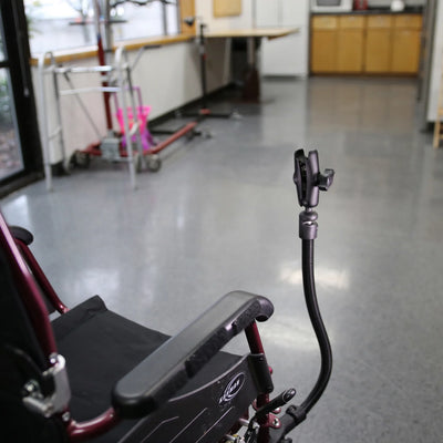 RAM® Tough-Claw® with RAM® Flex-Rod™ 26" Extension Arm for Wheelchairs - RAP-400-18-B-201