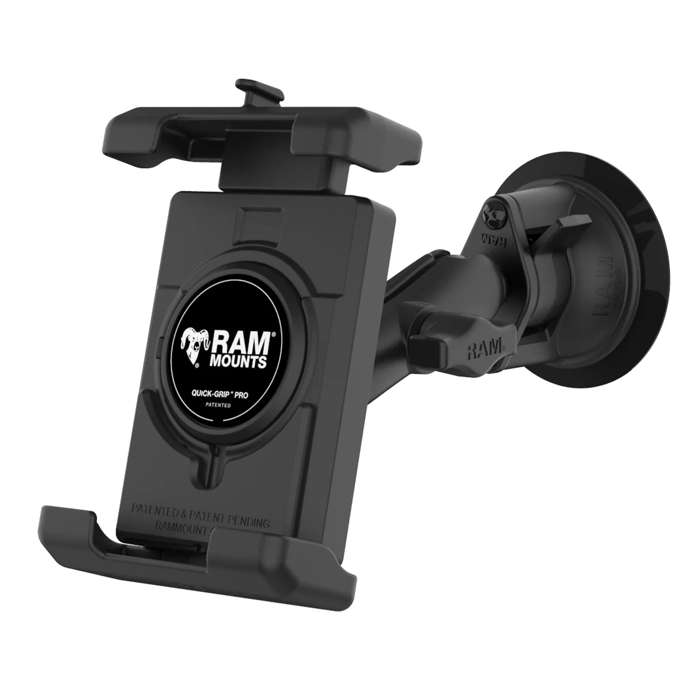 RAM® Quick-Grip™ Pro XL Phone Mount with Twist-Lock™ Suction Cup - RAM-B-166-PD7U