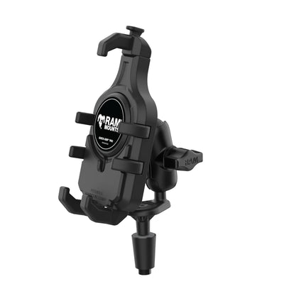 RAM® Quick-Grip™ Pro Phone Mount with Fork Stem Base - Short - RAM-B-176-A-PD5U