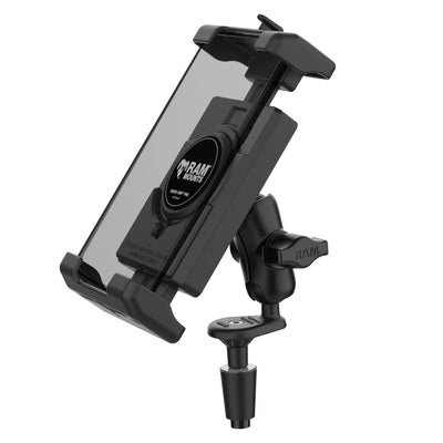 RAM® Quick-Grip™ Pro XL Phone Mount with Fork Stem Base - Short - RAM-B-176-A-PD7U