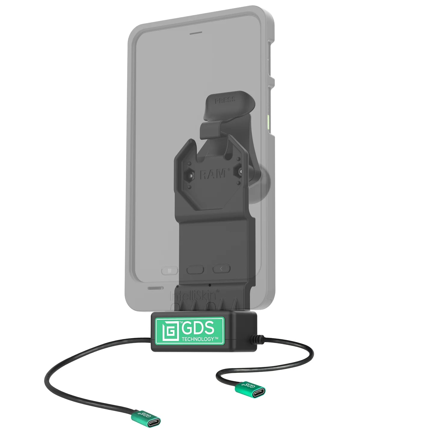 GDS® Uni-Conn™ Power + Single USB-C Dock - RAM-GDS-DOCK-U1CP-CU