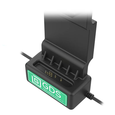 GDS® Uni-Conn™ Left Locking Power + Single USB-A Dock - RAM-GDS-DOCKLL-U1CDU