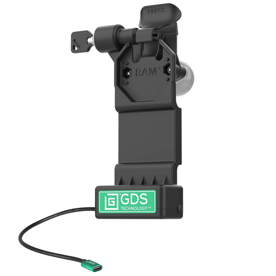 GDS® Uni-Conn™ Left Locking Powered Dock - RAM-GDS-DOCKLL-U1CPU