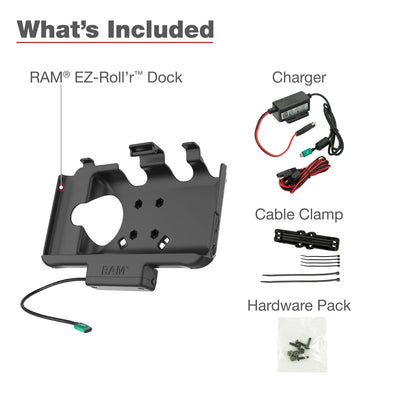 RAM® USB-C Powered Dock for Tab Active5 & 3 with Hardwire Charger - RAM-HOL-SAM60CP-V7CU