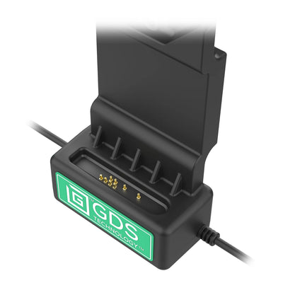 GDS® Uni-Conn™ Right Locking Power + Dual USB-A Dock - RAM-GDS-DOCKLR-U1CD2U