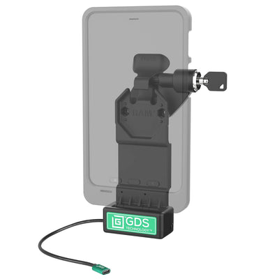 GDS® Uni-Conn™ Right Locking Powered Dock - RAM-GDS-DOCKLR-U1CPU