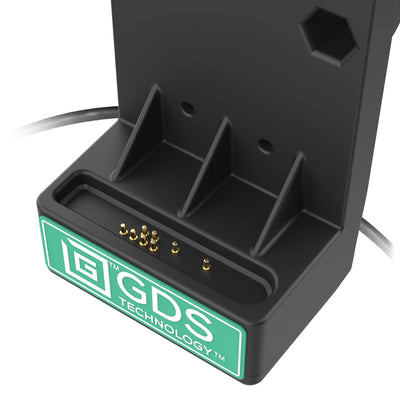 GDS® Uni-Conn™ Non-Locking Spring Loaded Power + Single USB-A Dock - RAM-GDS-DOCK-V12-U1CPDU