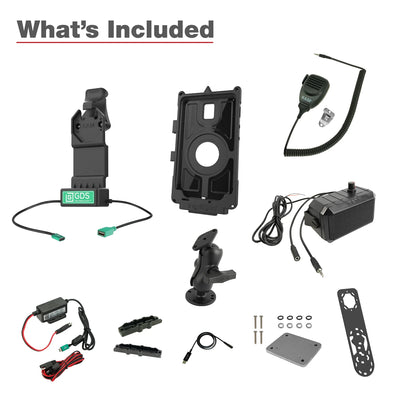 GDS® Uni-Conn™ PTT Vehicle Bundle for Samsung Tab Active5 - RAM-GDS-U1-SAM90-KIT3