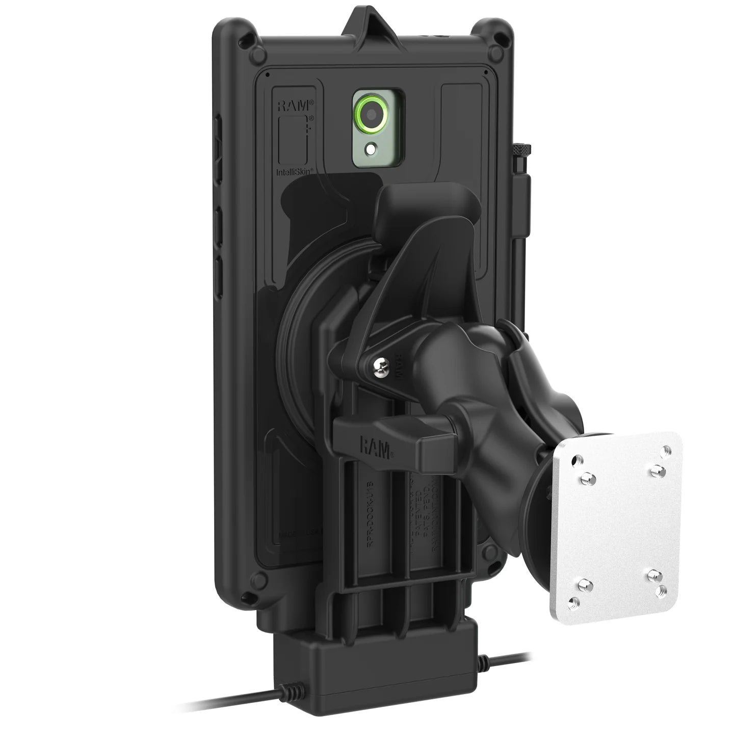 GDS® Uni-Conn™ Klein VALOR PTT Vehicle Bundle for Samsung Tab Active5 - RAM-GDS-U1-SAM90-KIT4