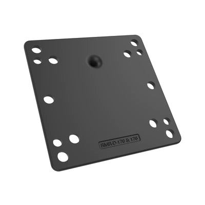 RAM 4.75" Square Base with VESA (4 X 75mm) (4 X 100mm) Hole Patterns & 1.5" Ball - RAM-246U