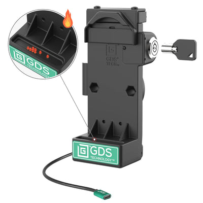 GDS® Uni-Conn™ Locking Spring Loaded Powered Dock - Heated Pins - RAM-GDS-DOCKL-V12-U1CPHU