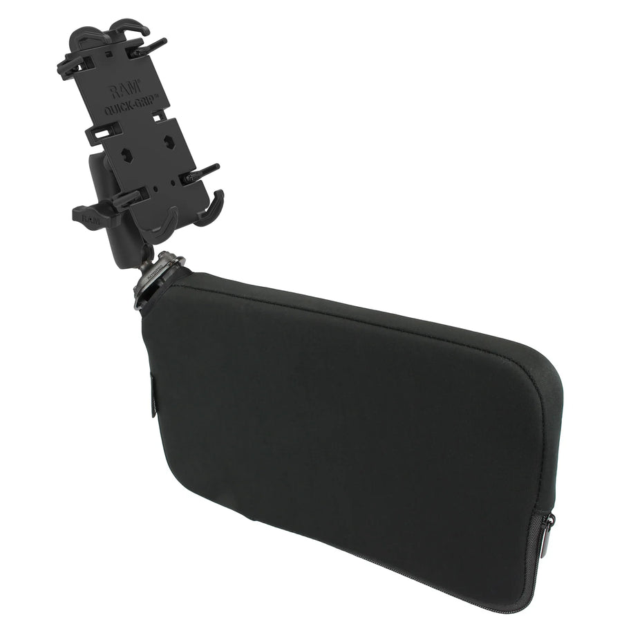 RAM® Quick-Grip™ XL Phone Mount with Tough-Wedge™ Base - RAM-B-407-PD4U