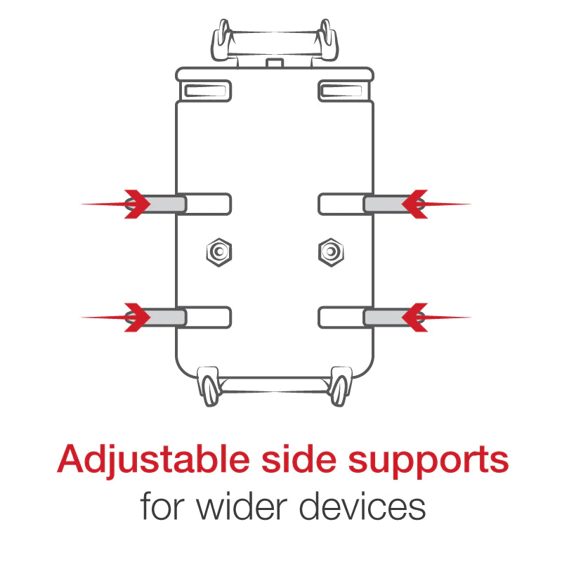 RAM® Quick-Grip™ XL Phone Mount with Tough-Wedge™ Base - RAM-B-407-PD4U