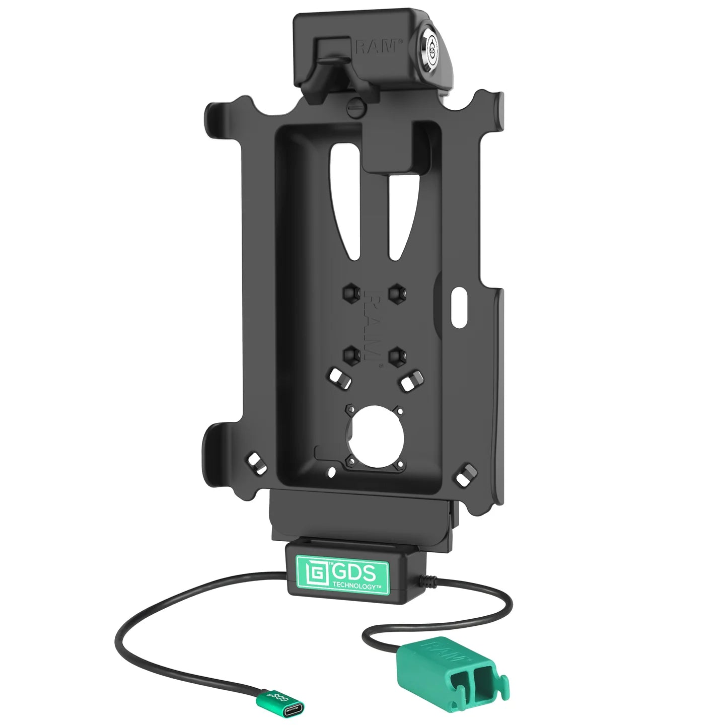 Locking GDS® Tough-Dock™ + Dual USB-A for Tab Active4 Pro - RAM-GDS-DOCKL-SAM54NCD2U