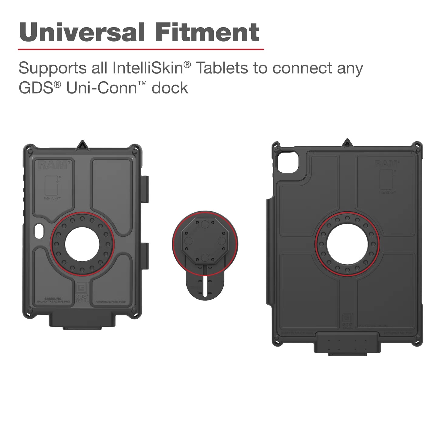 GDS® Uni-Conn™ Adjustable Adapter for IntelliSkin® - RAM-GDS-U1AU