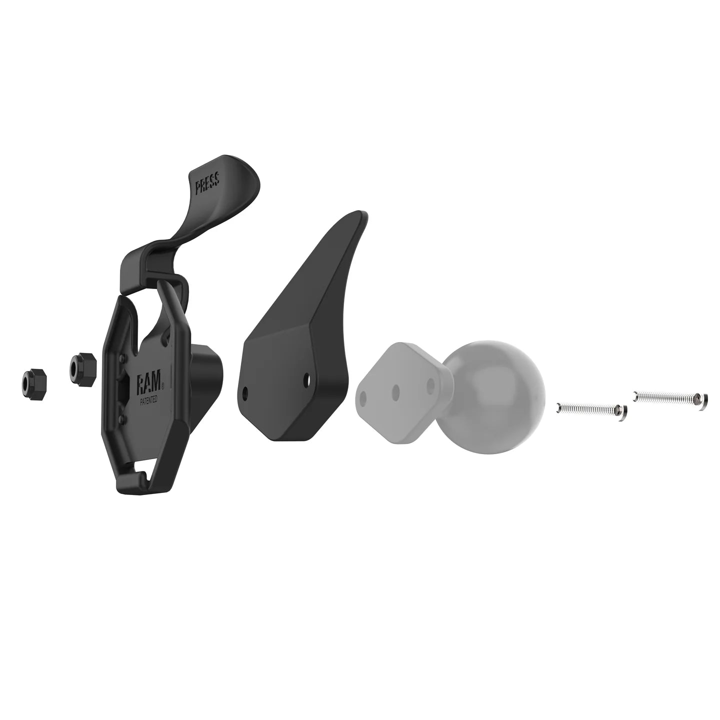 RAM® Holder for Tablets with GDS® Uni-Conn™ Button - RAM-HOL-U1U