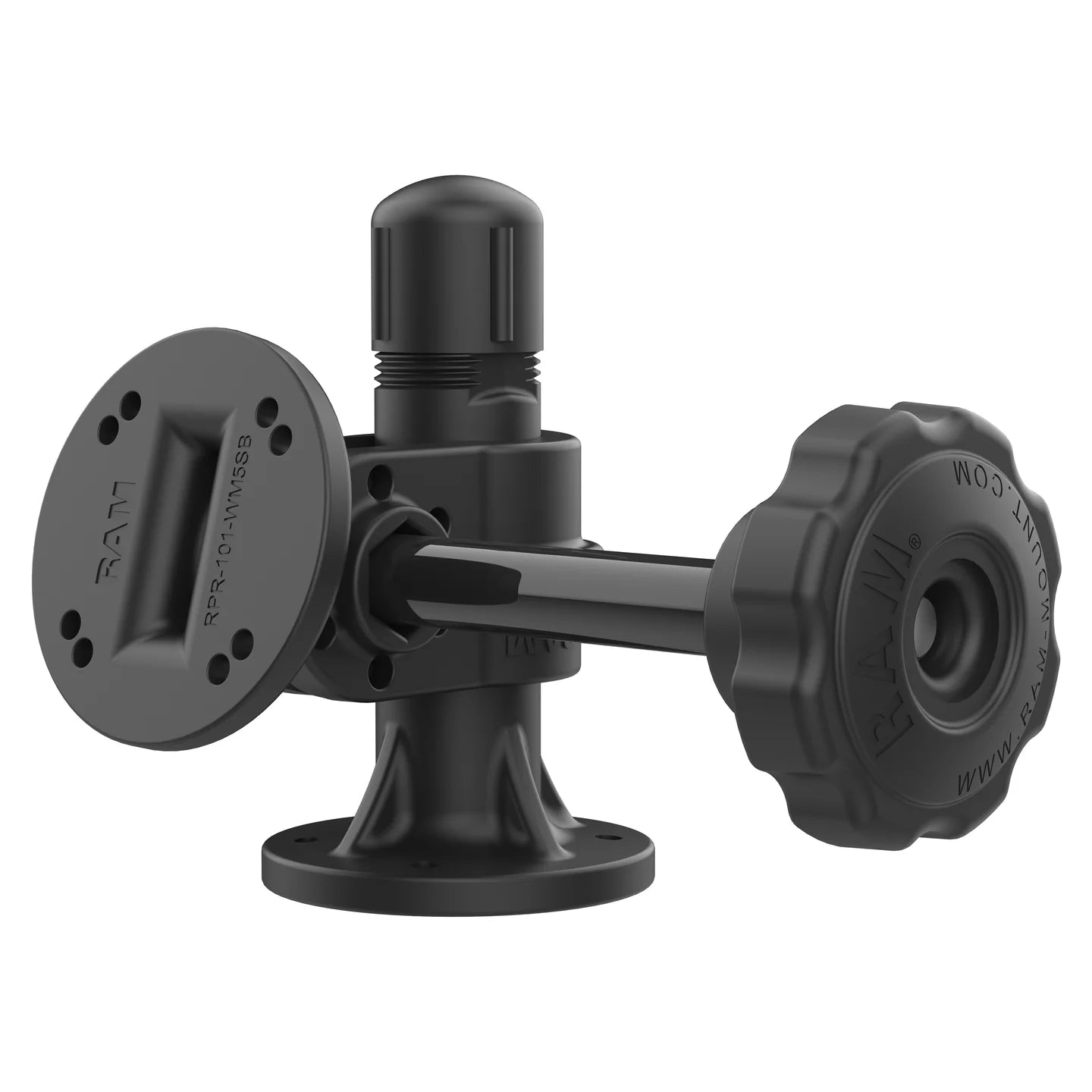 RAM® Swivel & Tilt Mount with 4-Hole AMPS Hole Patterns - RAP-101-PV3U