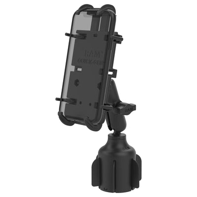 RAM® Quick-Grip™ XL Phone Mount with Stubby™ Cup Holder Base - RAP-B-299-4-PD4U