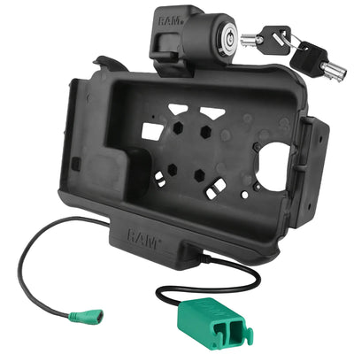 RAM® Locking Modular Power + Dual USB Dock for Tab Active5 & 3 - RAM-HOL-SAM58PD2KLNU
