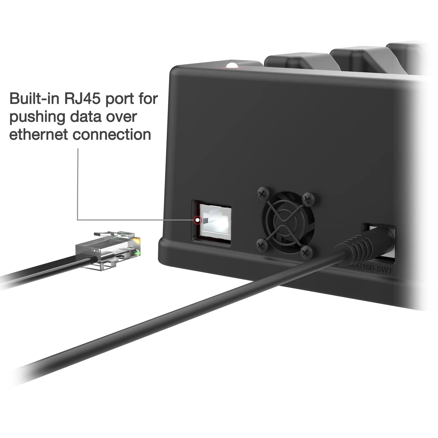 GDS® 6-Port Power + Single RJ45 Dock for Tablets with IntelliSkin® - RAM-GDS-DOCK-6G16-SW1