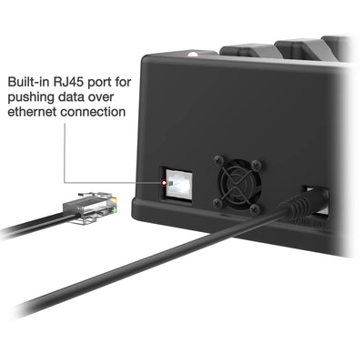 GDS® 6-Port Power + Single RJ45 Dock for Tablets with IntelliSkin® - RAM-GDS-DOCK-6G16-SW1