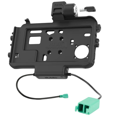 RAM® Low-Profile Locking Power + Dual USB Dock for Tab Active5 & 3 - RAM-HOL-SAM58PD2KLTU