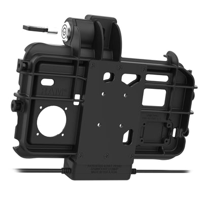 RAM® Low-Profile Locking Power + Dual USB Dock for Tab Active5 & 3 - RAM-HOL-SAM58PD2KLTU