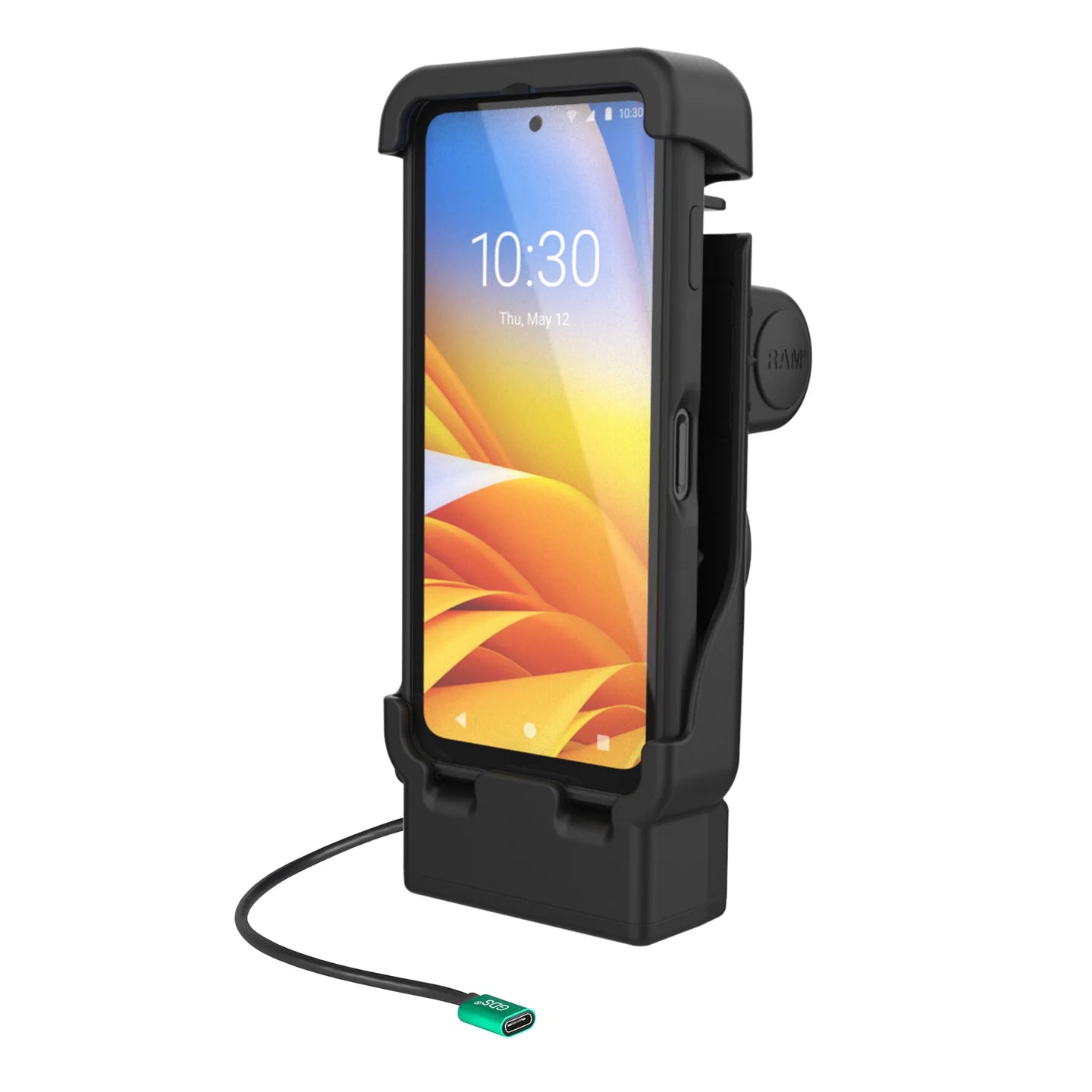 RAM® Powered Vehicle Dock for Zebra EM45 - RAM-HOL-V15-ZE38PU