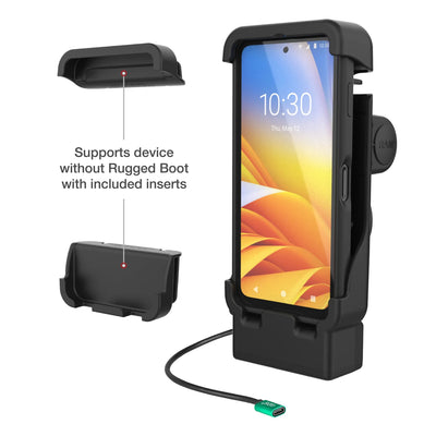 RAM® Powered Vehicle Dock for Zebra EM45 - RAM-HOL-V15-ZE38PU