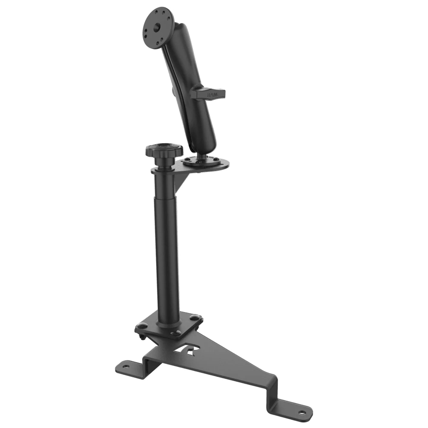 RAM® No-Drill™ Ball Mount for '15-25 Ford F-150, ’17-25 F-250 + More - RAM-VB-195-DB2