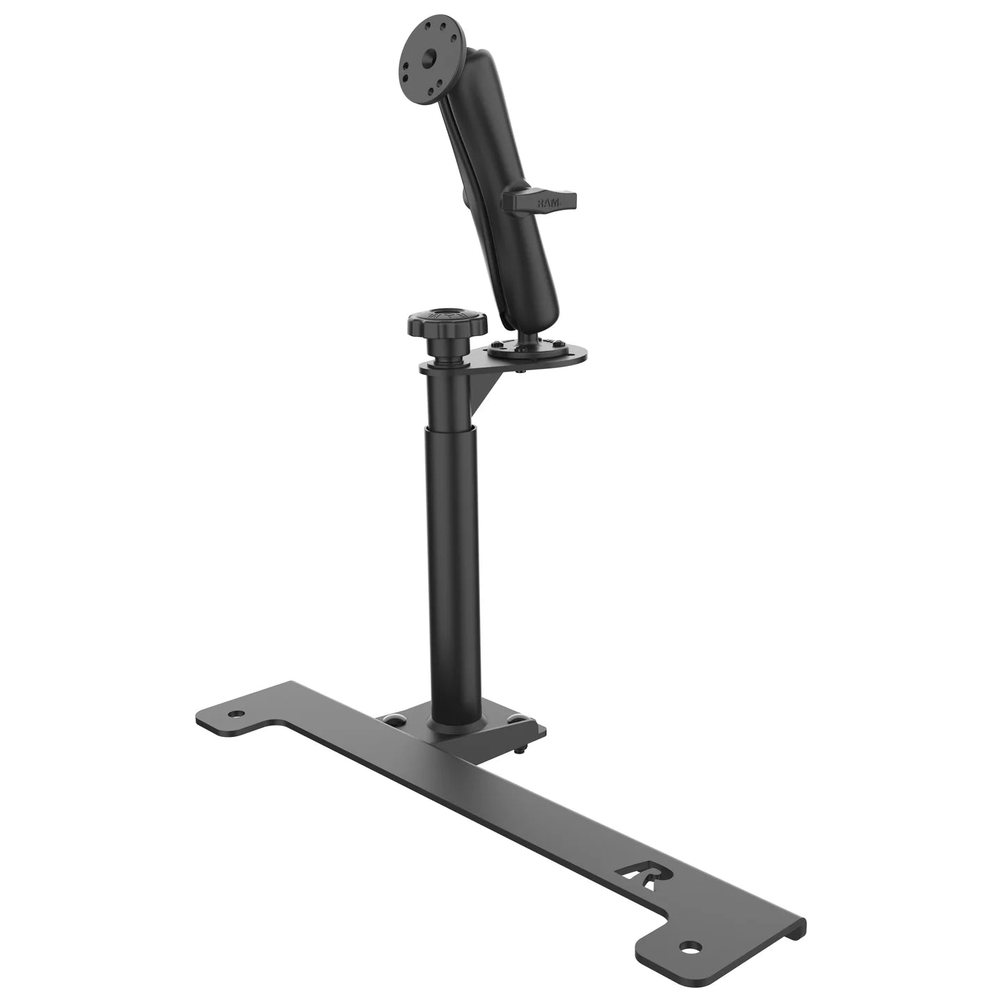 RAM® No-Drill™ Ball Mount for '19-26 Chevy Silverado + More - RAM-VB-203-DB2