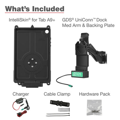 GDS® Uni-Conn™ Vehicle Bundle for Samsung Tab A9+ - RAM-GDS-U1-SAM88-KIT1