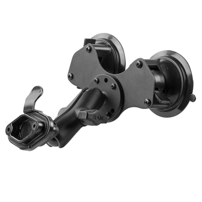 RAM® Twist-Lock™ Dual Suction Mount with Quick Release Adapter - RAM-B-189-326U