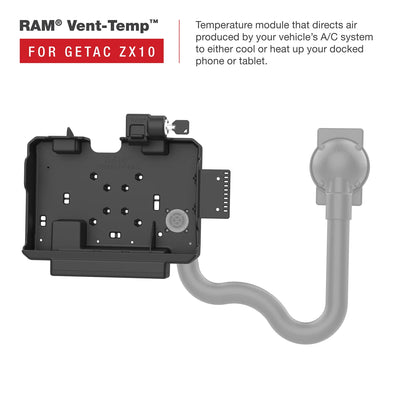 RAM® Form-Fit Locking Holder for Getac ZX10 - RAM-HOL-GE4KLU