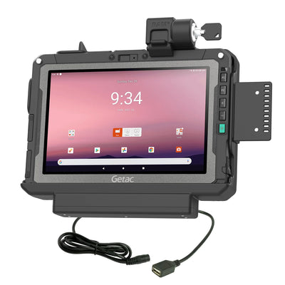 RAM® Form-Fit Locking Powered Dock for Getac ZX10 - RAM-HOL-GE4PKLU