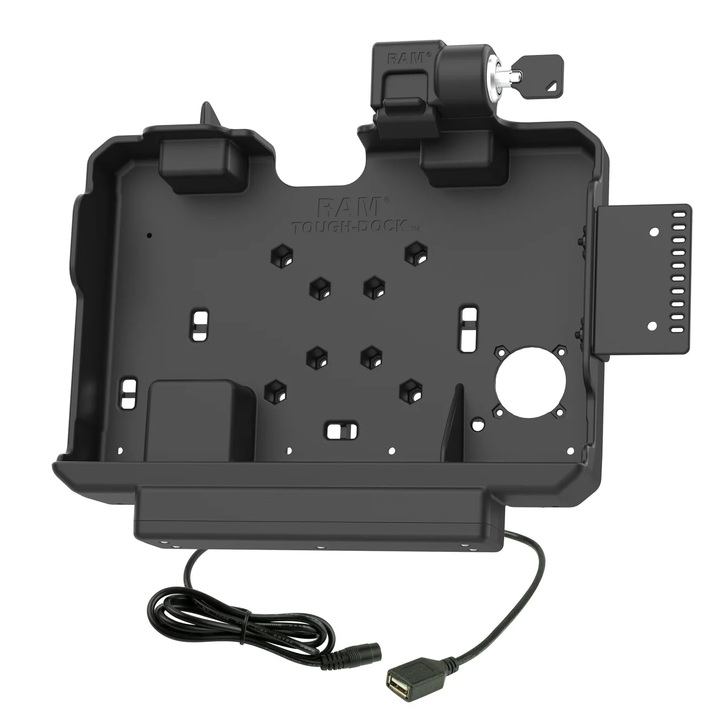 RAM® Form-Fit Locking Powered Dock for Getac ZX10 - RAM-HOL-GE4PKLU