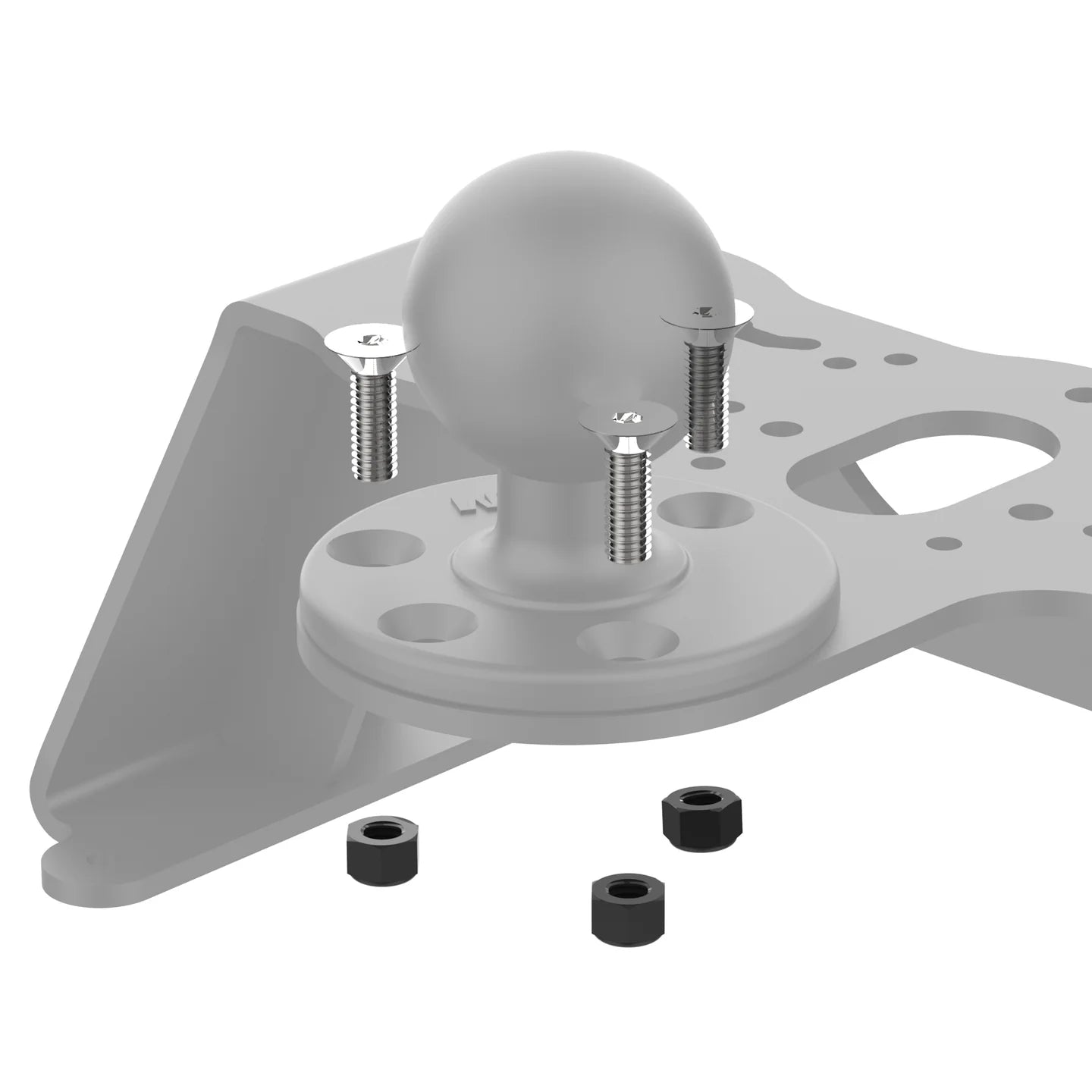 RAM® Hardware Pack for Fishfinder Deck Mount & D-Size Ball Bases - RAM-HAR-FF1-3118U