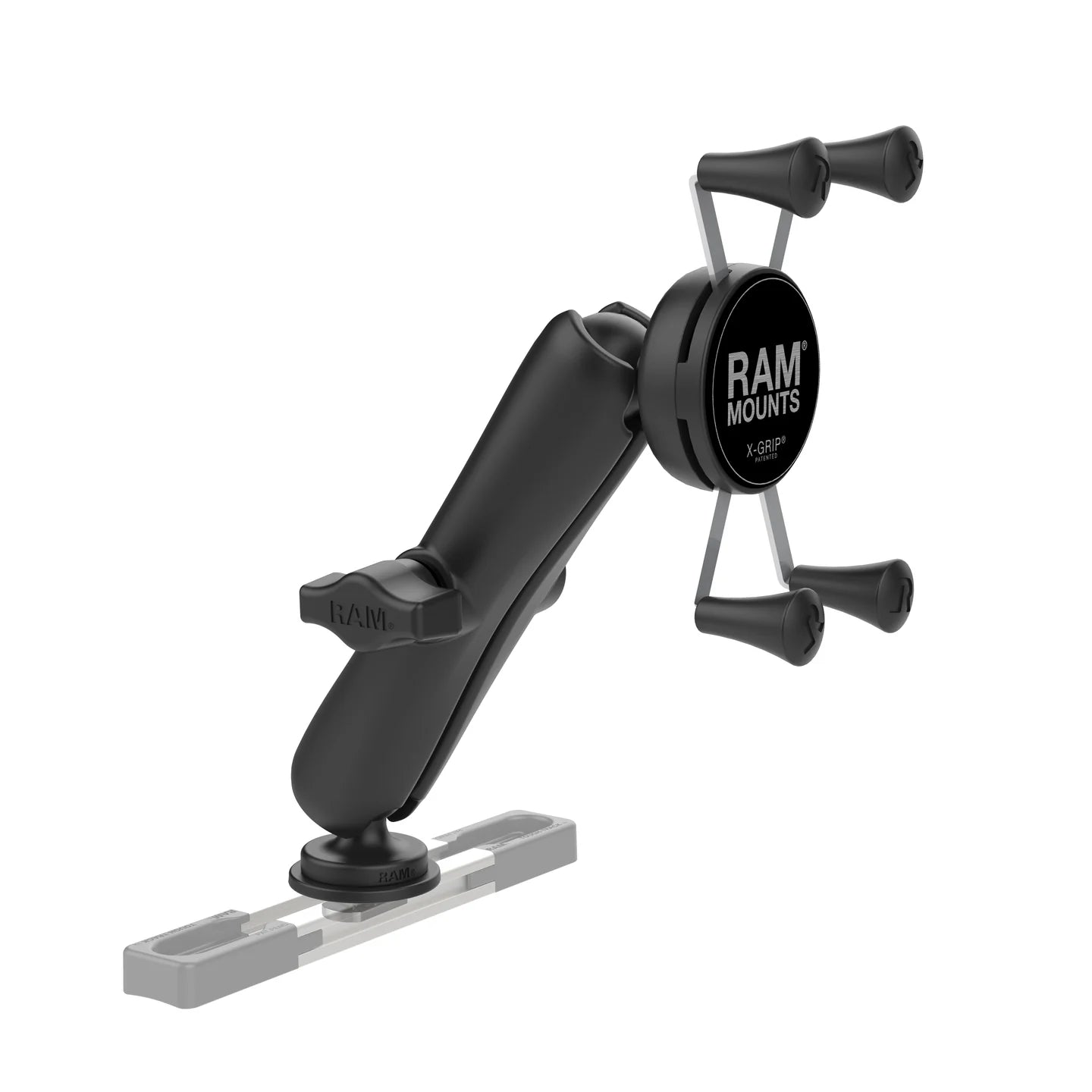 RAM® X-Grip® Phone Mount with Track Ball™ Base - Long - RAM-HOL-UN7B-C-354-TRA1U