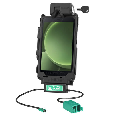 Locking GDS® Tough-Dock™ + Dual USB for Samsung Tab Active5 & 3 -RAM-GDS-DOCKL-SAM62CD2U
