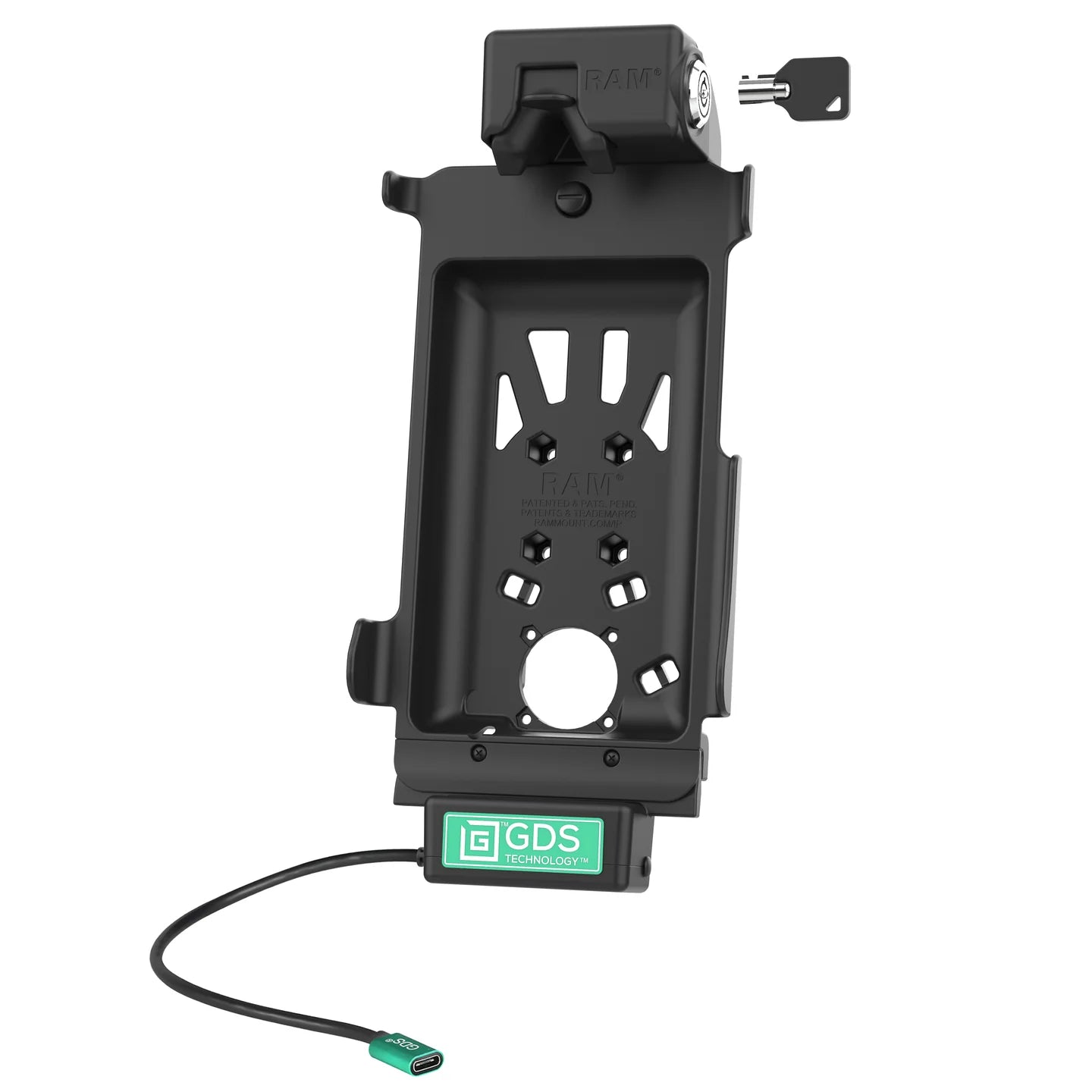 Locking GDS® Tough-Dock™ with USB Type-C for Tab Active5 & 3 - RAM-GDS-DOCKL-SAM62CPU