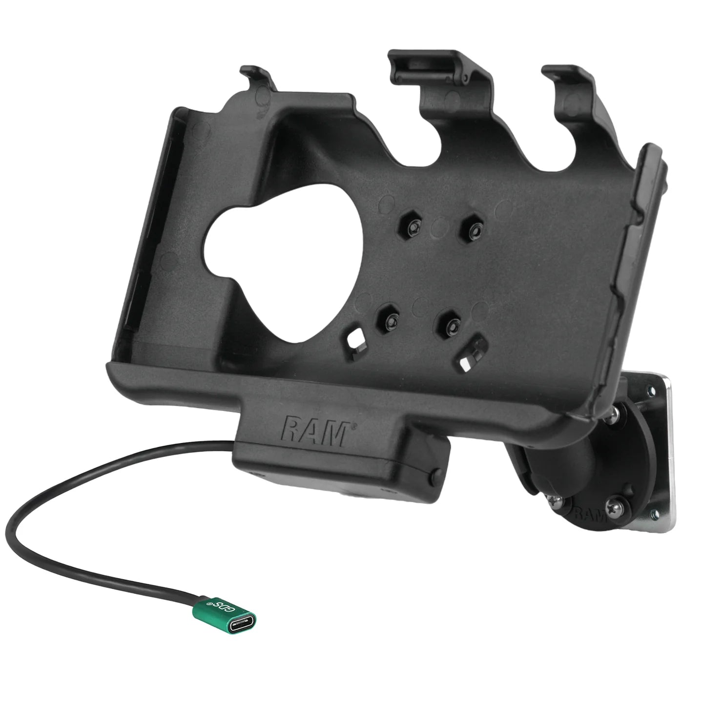 RAM® EZ-Roll'r™ USB-C Powered Mount for Samsung Tab Active5 & 3 - RAM-101-225B2-SAM60CP-V7CU